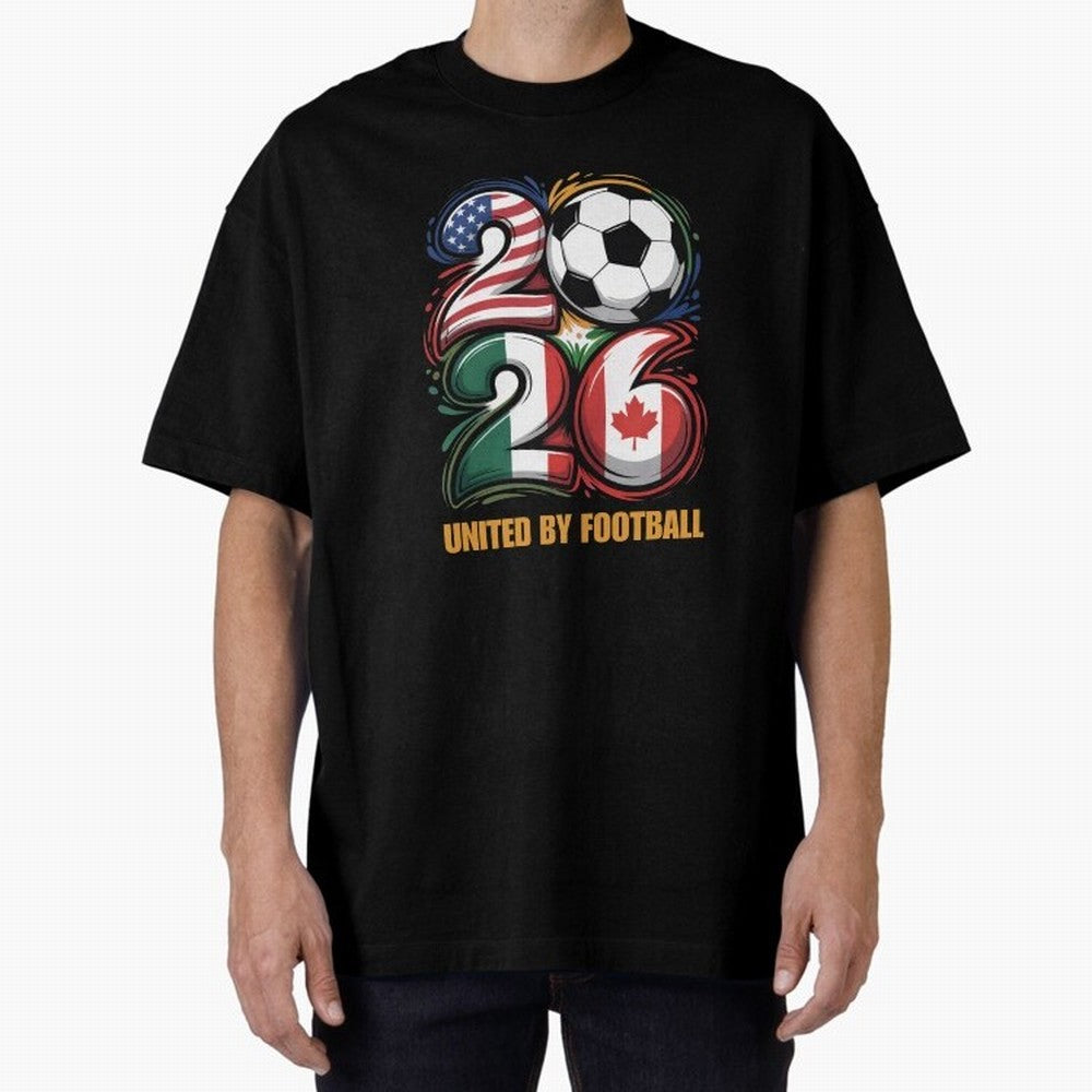 United by Football Soccer Fan Gear 2026 Classic T-Shirt Back Your Heroes with FIFA World Cup 2026 Group Stage Featuring Neymar, Haaland and Cristiano Ronaldo, England Energy, Supporter Pride, Iconic Celebrations, Legendary Names and Global Match
