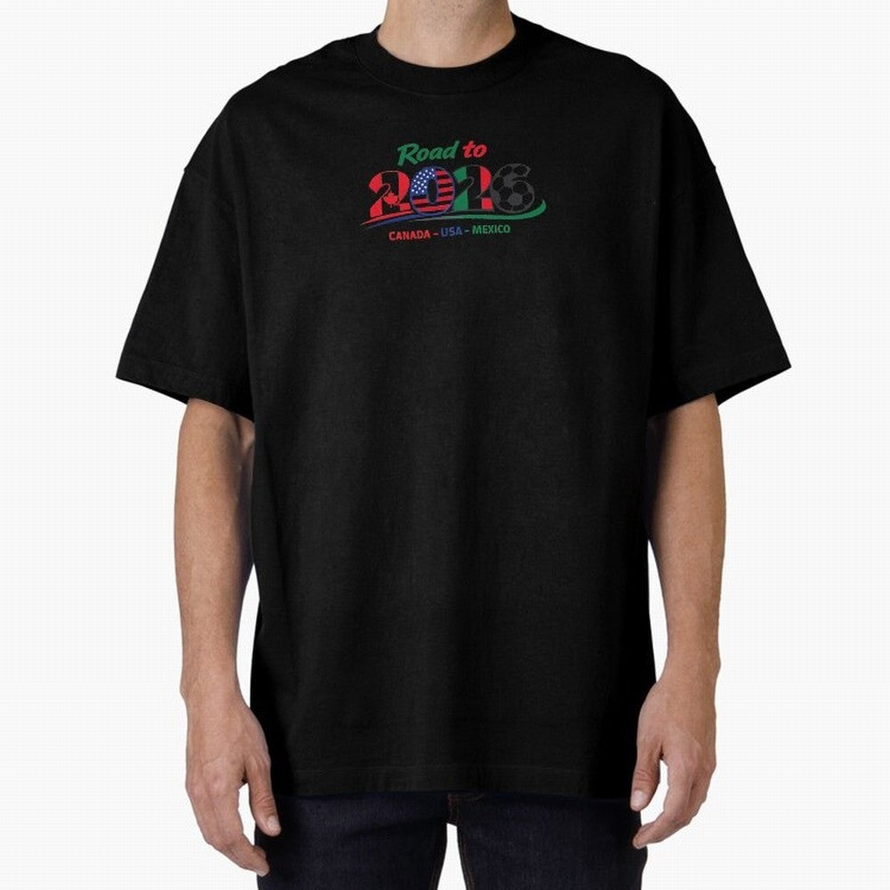 2026 Football Fan Design - North America - Three Nations One Dream Classic T-Shirt Celebrate Fan Culture around FIFA World Cup 2026 Group Stage for Fans of Mbappe and Portugal, Spain and Germany, Bringing Tournament Hype, Historic Matchups, Family