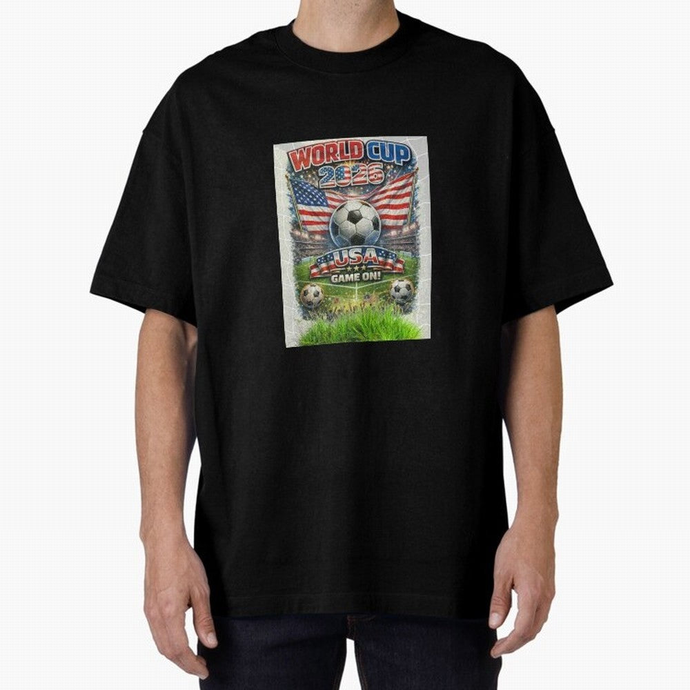 WORLD CUP FOOTBALL 2026 Classic T-Shirt Create the FIFA World Cup 2026 Journey through Cristiano Ronaldo Highlights, Argentina, France and Brazil Pride, Vintage Soccer Flavor, Modern Football Stars, National Flags and Final Night Emotion; Made for