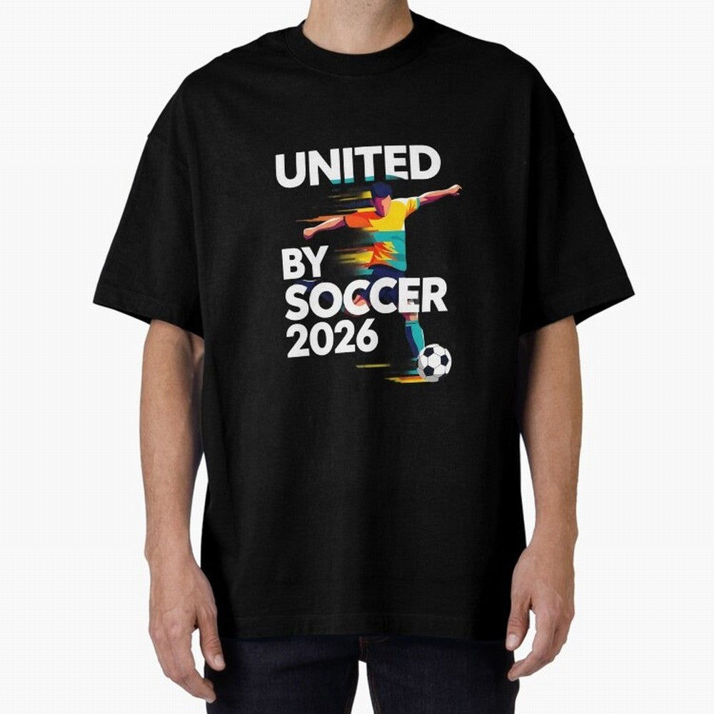 United by Soccer 2026 Football Fan Hoodie International Cup Style Graphic Classic T-Shirt Refresh FIFA World Cup 2026 Group Stage for Fans of CR7 and Spain and Netherlands, Bringing Soccer Culture, Superstar Moments, National Team Dreams and
