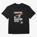 United by Soccer 2026 Football Fan Hoodie International Cup Style Graphic Classic T-Shirt Refresh FIFA World Cup 2026 Group Stage for Fans of CR7 and Spain and Netherlands, Bringing Soccer Culture, Superstar Moments, National Team Dreams and