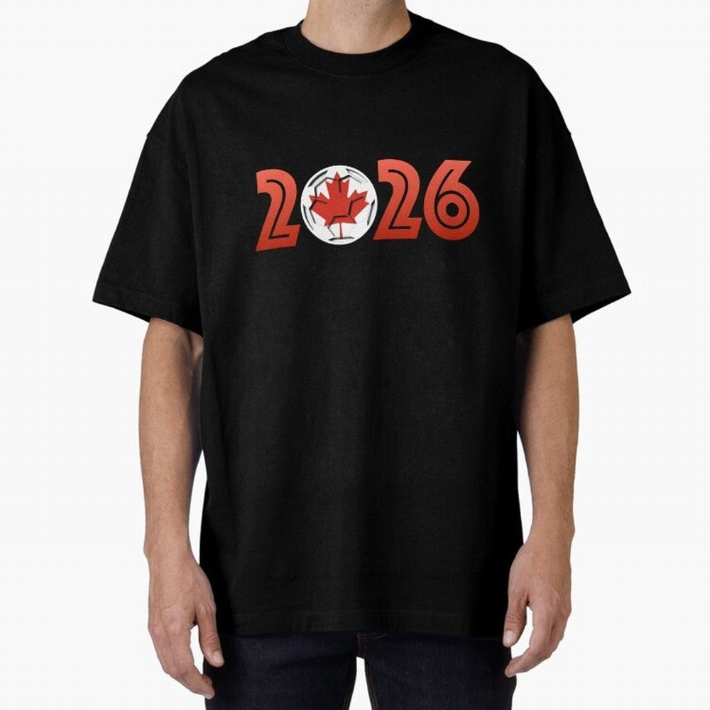 Canada Soccer 2026 Design Classic T-Shirt Celebrate the Biggest Stage of the FIFA World Cup 2026 USA Canada Mexico Journey through Mbappe and Neymar Highlights, Portugal Pride, Championship Spirit, Famous Goals, Roaring Crowds and International