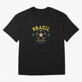 Brazil 2026 ¡ª Vintage Soccer Tee Classic T-Shirt Carry the Colors and Pride of FIFA World Cup 2026 USA Canada Mexico for Fans of CR7 and England, France and Netherlands, Bringing Match Day Excitement, Supporter Culture, Golden Goals and Global