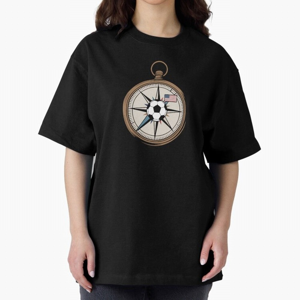 All Roads Lead to 2026 USA Compass Soccer World Cup Classic T-Shirt Live for the Drama of FIFA World Cup 2026 Group Stage for Fans of Mbappe and Neymar and Spain and Netherlands, Bringing Champion Mindset, Group Stage Buzz, Knockout Tension and