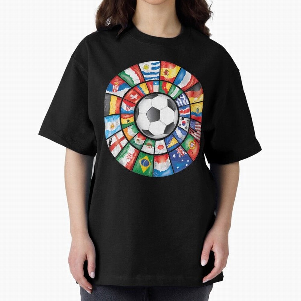 International Football Classic T-Shirt Get Ready for the FIFA World Cup 2026 Group Stage Journey through Mbappe Highlights, Brazil, Portugal and Argentina Pride, Classic Soccer Heritage, Championship Pressure, Fan Loyalty and International Pride;