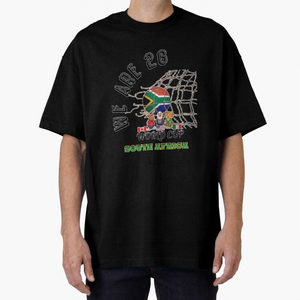 World cup 26 - South Africa Classic T-Shirt Support Your Favorite Stars during FIFA World Cup 2026 Spirit, Capturing England, Messi, CR7 and Mbappe, Retro Football Energy, Iconic Rivalries, Trophy Chase Drama and Stadium Atmosphere; Created for