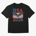 USA world cup 2026 soccer fan Classic T-Shirt Capture Stadium Memories from Global Football Passion for FIFA World Cup 2026 Group Stage, Made for Mbappe and Neymar, England, Stadium Memories, Football Loyalty, International Chants and Championship