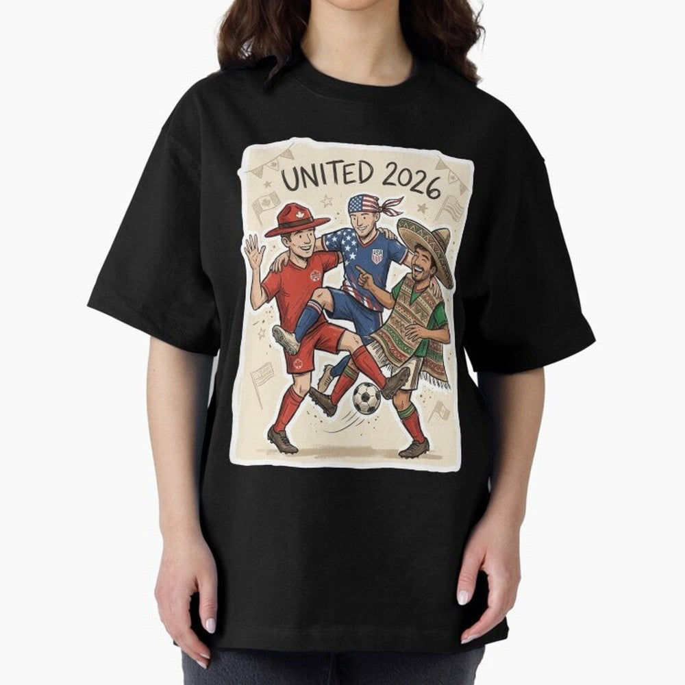 USA Canada Mexico Football Fans Classic T-Shirt Bring Supporter Culture to the FIFA World Cup 2026 Journey through Cristiano Ronaldo Highlights, Spain and Netherlands Pride, Stadium Chants, National Pride, Trophy Dreams and Unforgettable Football