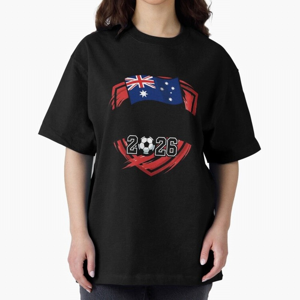 AUSTRALIA World Cup 2026 Poster ¨C AUSTRALIA Football Classic T-Shirt Show Match Day Excitement for FIFA World Cup 2026 USA Canada Mexico Spirit, Centered on Netherlands, Mbappe and Neymar, Tournament Hype, Historic Matchups, Family Viewing Parties