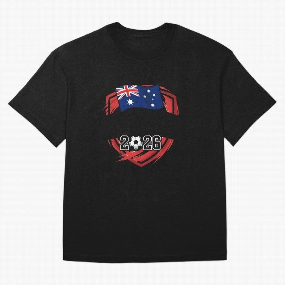 AUSTRALIA World Cup 2026 Poster ¨C AUSTRALIA Football Classic T-Shirt Show Match Day Excitement for FIFA World Cup 2026 USA Canada Mexico Spirit, Centered on Netherlands, Mbappe and Neymar, Tournament Hype, Historic Matchups, Family Viewing Parties