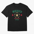 Mexico Soccer Fan 2026 Jersey Style Design Classic T-Shirt Cheer for Global Football Passion for FIFA World Cup 2026, Connected to Mbappe and Neymar, Brazil, Portugal and Argentina, Vintage Soccer Flavor, Modern Football Stars, National Flags and