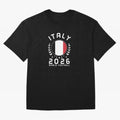 World Cup 2026 Italy Football Fan Italian Supporter T-Shirt_88563599 Classic T-Shirt Celebrate Football Dreams Across FIFA World Cup 2026 Group Stage Connected to CR7, Portugal, Spain and Germany Energy, Global Supporter Spirit, Legendary Goals,