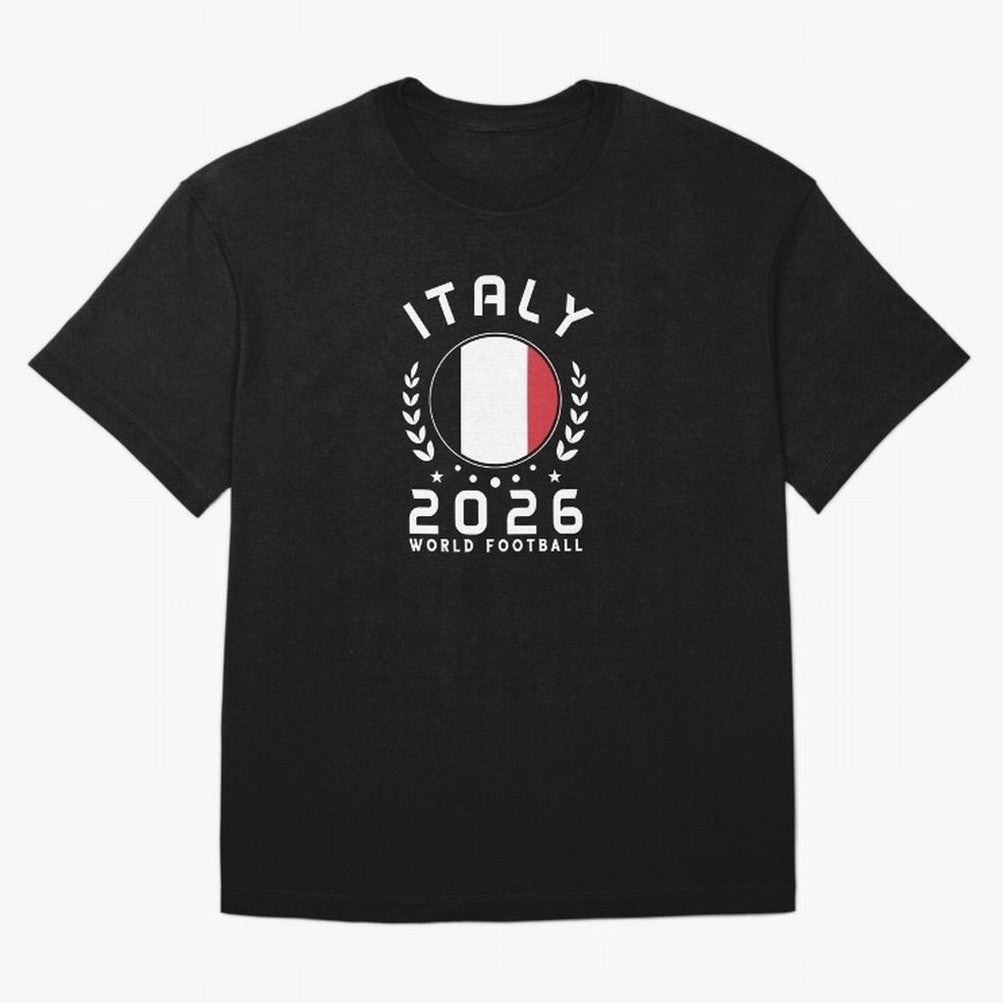 World Cup 2026 Italy Football Fan Italian Supporter T-Shirt_88563599 Classic T-Shirt Celebrate Football Dreams Across FIFA World Cup 2026 Group Stage Connected to CR7, Portugal, Spain and Germany Energy, Global Supporter Spirit, Legendary Goals,