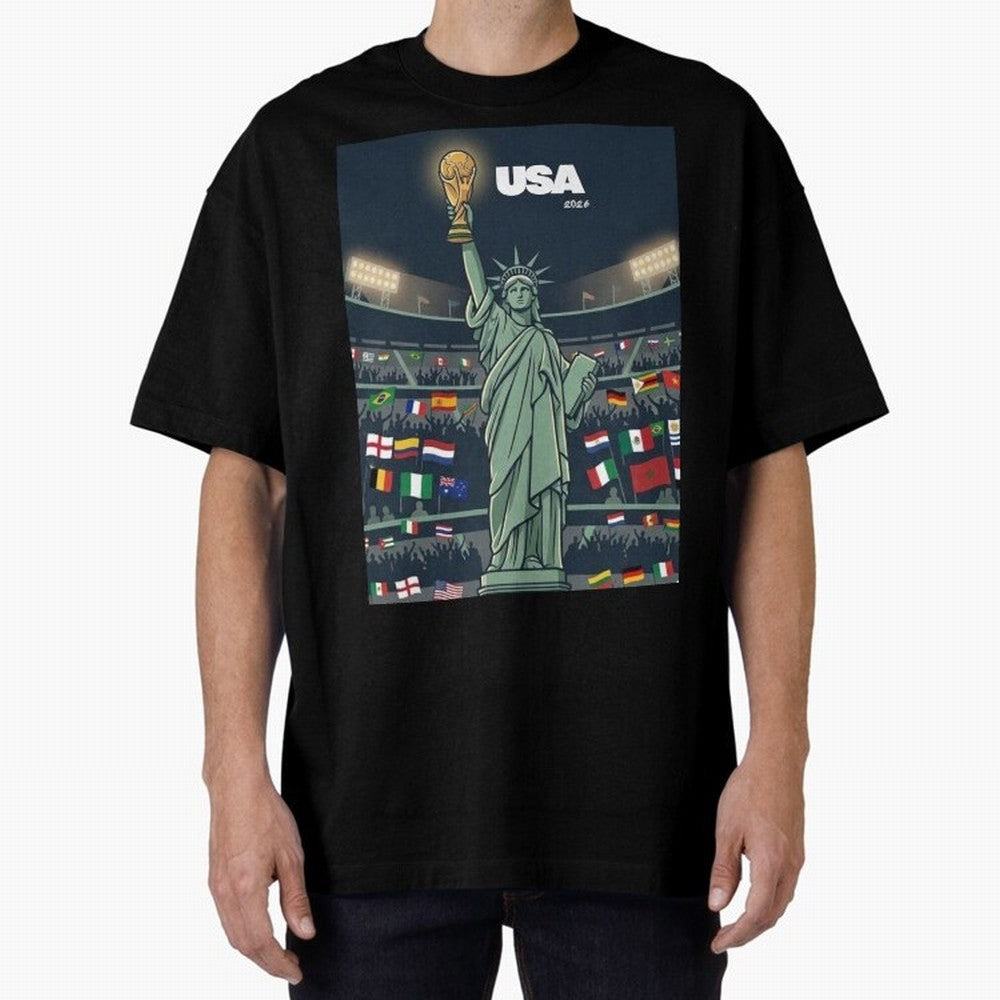 World Cup USA 2026 Classic T-Shirt Keep Football History Alive during Global Football Passion for FIFA World Cup 2026, Inspired by Cristiano Ronaldo, Haaland and CR7, Argentina and Brazil, Tournament Hype, Historic Matchups, Family Viewing Parties