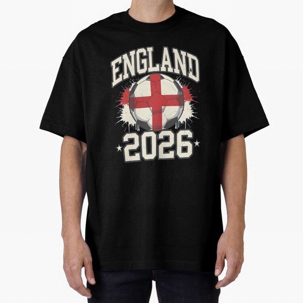 England 2026 World Cup for Football Fans and Teams Classic T-Shirt Follow Every Goal of Match Day Hype around FIFA World Cup 2026 USA Canada Mexico, CR7 and Messi, England and Germany, Worldwide Fan Energy, Dramatic Goals, Stadium Lights and