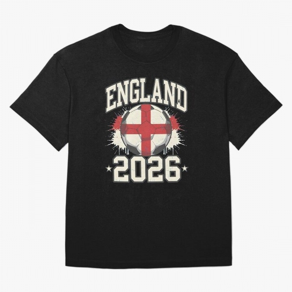 England 2026 World Cup for Football Fans and Teams Classic T-Shirt Follow Every Goal of Match Day Hype around FIFA World Cup 2026 USA Canada Mexico, CR7 and Messi, England and Germany, Worldwide Fan Energy, Dramatic Goals, Stadium Lights and