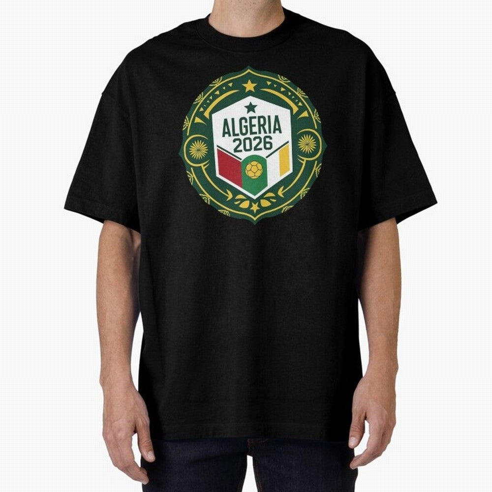 Algeria Worldcup 2026 Classic T-Shirt Support Iconic Players in the FIFA World Cup 2026 Journey through Messi, CR7 and Mbappe Highlights, England, France and Netherlands Pride, Football Festival Excitement, Trophy Ambitions, Country Rivalries and