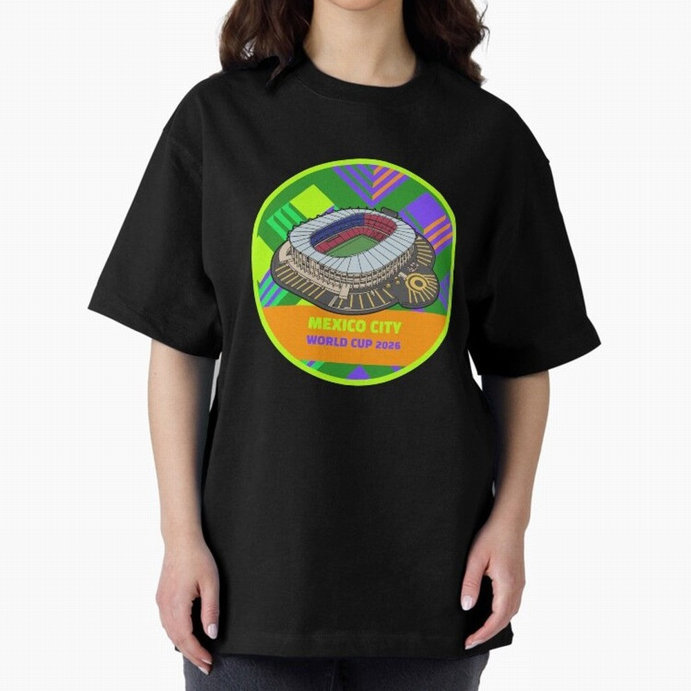 Mexico City World Cup 2026 Stadium Classic T-Shirt Follow the Road to FIFA World Cup 2026 Spirit, Made for Spain and Netherlands, CR7 and Messi, Supporter Pride, Iconic Celebrations, Legendary Names and Global Match Day Energy; Ideal for Fans Who