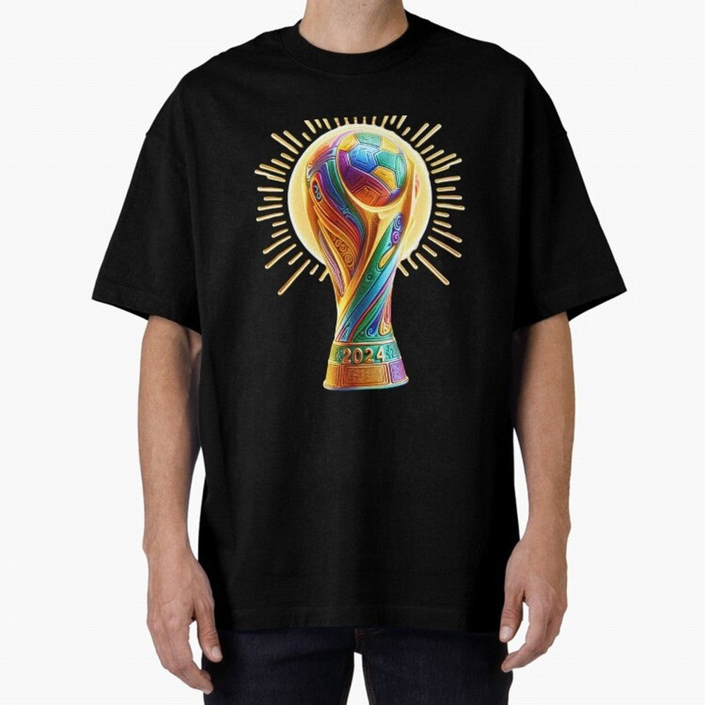 Golden Illuminating Cup Classic T-Shirt Stand Proud for FIFA World Cup 2026 for Fans of CR7 and Germany, Bringing Supporter Pride, Iconic Celebrations, Legendary Names and Global Match Day Energy; Made for Collectors Who Enjoy Iconic Players,