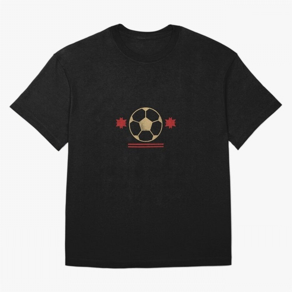 2026 Canada Soccer Tee Classic T-Shirt Honor Football Greatness during Match Day Hype around FIFA World Cup 2026 Group Stage, Mbappe and Neymar, France and Portugal, Global Supporter Spirit, Legendary Goals, National Colors and Tournament