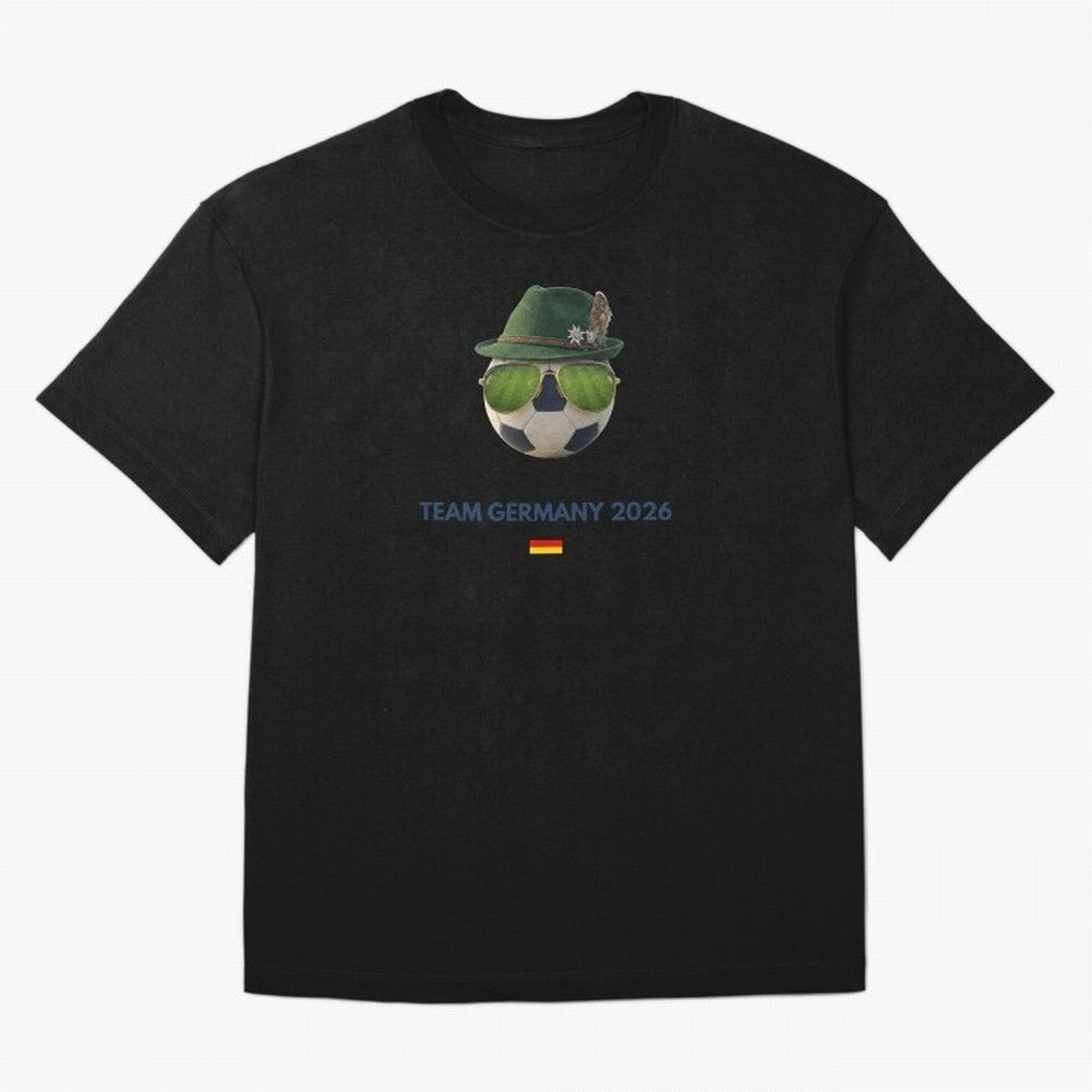 Football Fan Gear: Team Germany 2026 Classic T-Shirt Show Match Day Excitement for FIFA World Cup 2026 Group Stage Capturing Messi and Cristiano Ronaldo, Portugal, Spain and Germany Energy, Global Supporter Spirit, Legendary Goals, National Colors