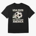 Usa 2026 Soccer 250 Years Women Kids 4th of July Classic T-Shirt Bring Bold Fan Energy to FIFA World Cup 2026 Capturing CR7, Netherlands Energy, Football History, Final Match Energy, Crowd Noise and Once in a Lifetime Moments; Ideal for Passionate