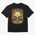 The Pilgrimage World Cup 2026 Soccer T-Shirt Classic T-Shirt Celebrate Rivalries and Pride in Global Football Passion for FIFA World Cup 2026 USA Canada Mexico, Connected to Haaland, Germany, Football Festival Excitement, Trophy Ambitions, Country