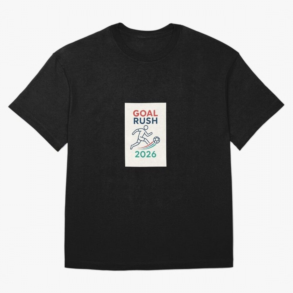 Goal Rush 2026 Classic T-Shirt Celebrate Global Passion for FIFA World Cup 2026 Built around CR7 and Messi, Spain Energy, Football Festival Excitement, Trophy Ambitions, Country Rivalries and Star Player Buzz; Ideal for Passionate Fans Who Love