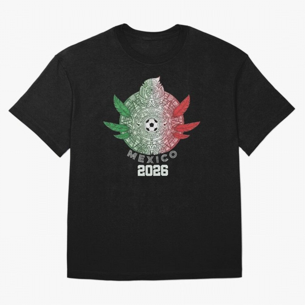 Mexico 2026 Aztec Sun Statement Classic T-Shirt Show Match Day Excitement for FIFA World Cup 2026 USA Canada Mexico Spirit, Celebrating Netherlands, Messi, CR7 and Mbappe, Football History, Final Match Energy, Crowd Noise and Once in a Lifetime