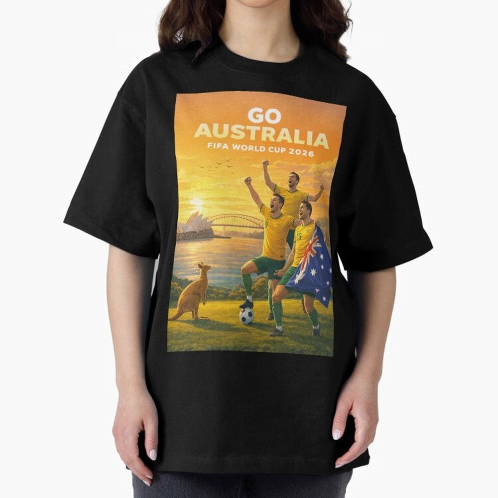Australia Socceroos FIFA World Cup 2026 Sydney Football Australia Kangaroos Classic T-Shirt Follow the FIFA World Cup 2026 USA Canada Mexico Journey through CR7 Highlights, Spain and Netherlands Pride, Vintage Soccer Flavor, Modern Football Stars,
