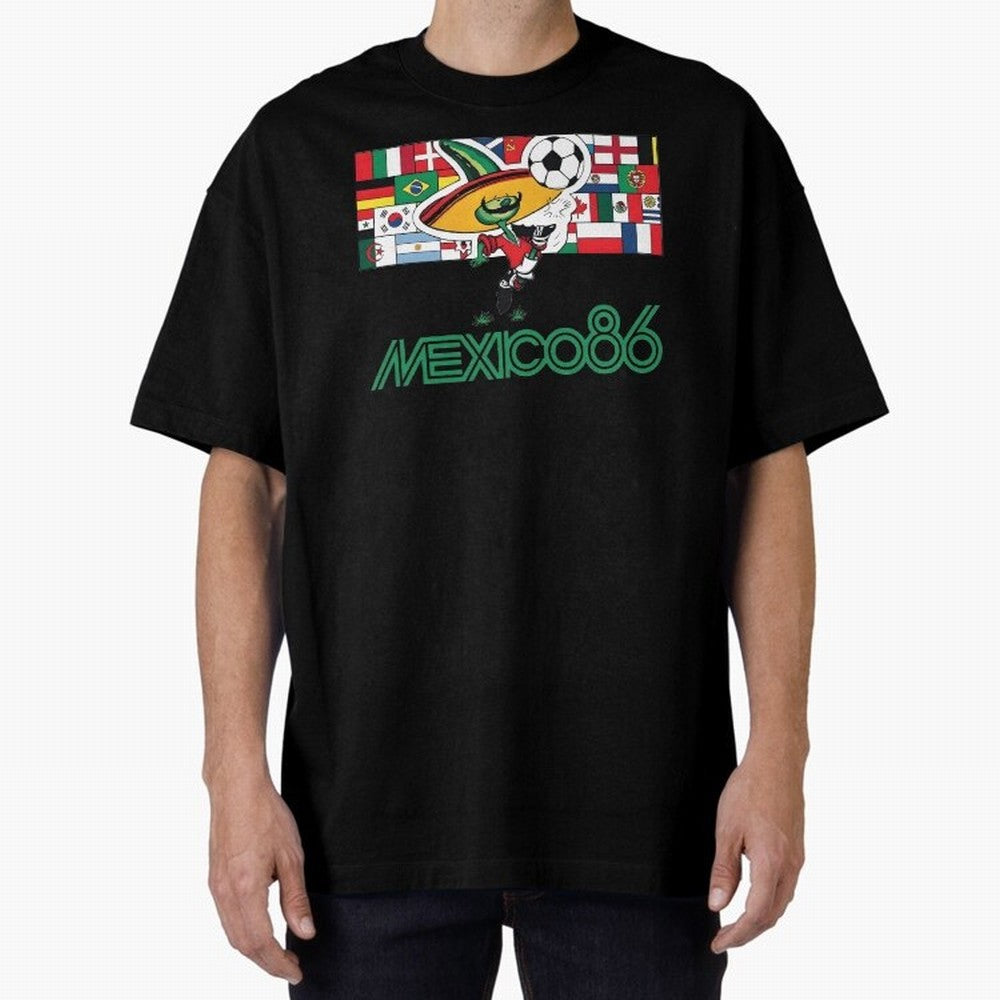 Pique Mexico 86 World Cup Soccer Mascot Classic T-Shirt Fuel Your Fan Pride for FIFA World Cup 2026 Spirit, Built around Brazil, Haaland, Soccer Culture, Superstar Moments, National Team Dreams and Competitive Fire; Perfect for Supporters Who Want