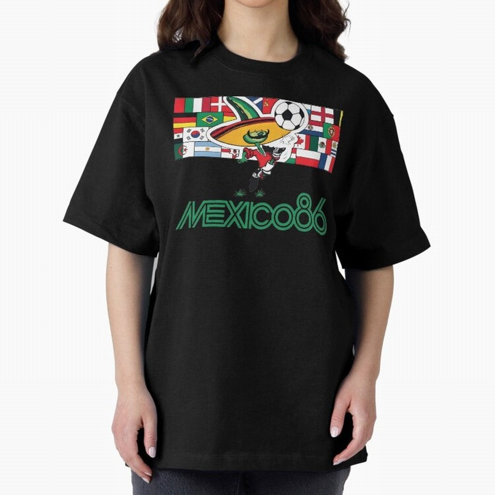 Pique Mexico 86 World Cup Soccer Mascot Classic T-Shirt Fuel Your Fan Pride for FIFA World Cup 2026 Spirit, Built around Brazil, Haaland, Soccer Culture, Superstar Moments, National Team Dreams and Competitive Fire; Perfect for Supporters Who Want