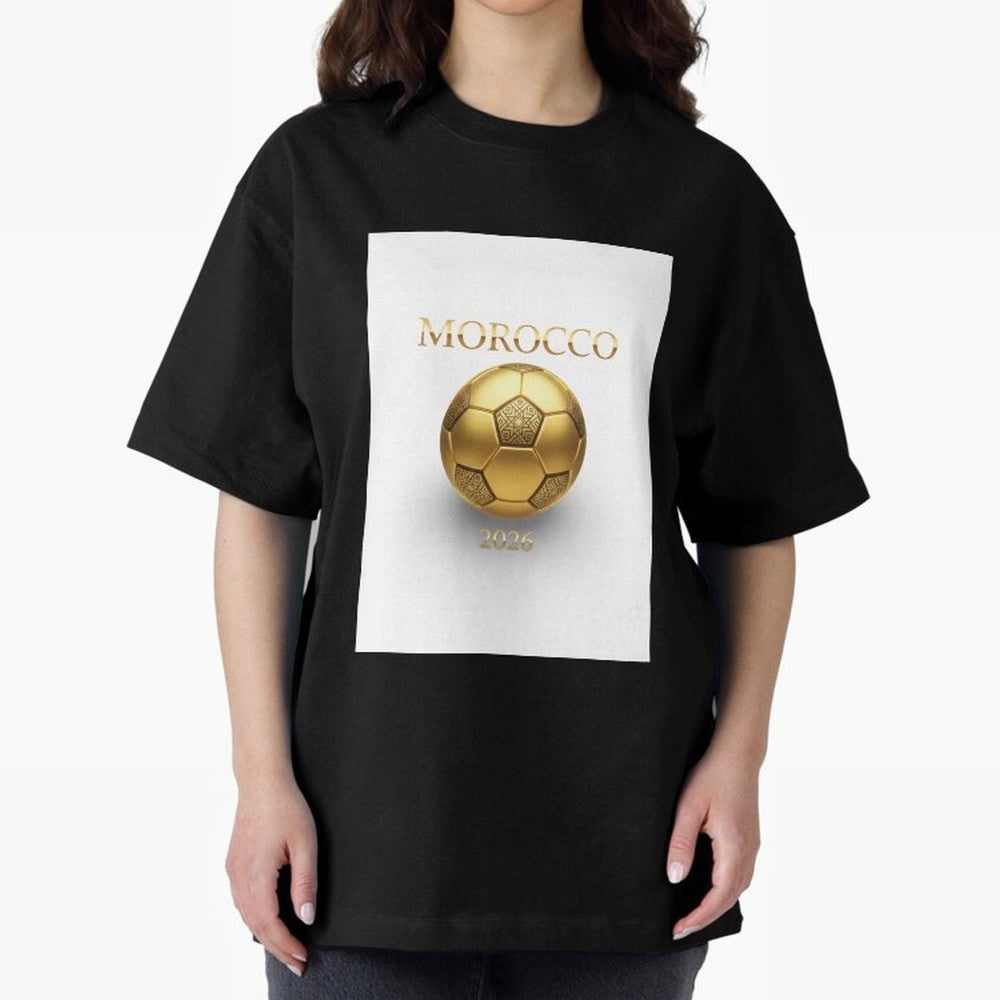 Copy of Morocco 2026 World Cup - Traditional Zellige Football Design Classic T-Shirt Honor Football Greatness during FIFA World Cup 2026 Made for Cristiano Ronaldo, Haaland and CR7, Spain Energy, Tournament Hype, Historic Matchups, Family Viewing