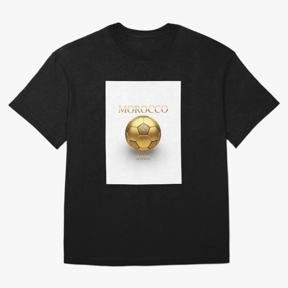 Copy of Morocco 2026 World Cup - Traditional Zellige Football Design Classic T-Shirt Honor Football Greatness during FIFA World Cup 2026 Made for Cristiano Ronaldo, Haaland and CR7, Spain Energy, Tournament Hype, Historic Matchups, Family Viewing