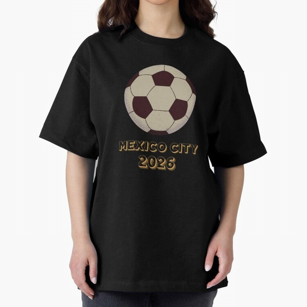 Soccer 2026 Mexico City tee Classic T-Shirt Relive the FIFA World Cup 2026 USA Canada Mexico Journey through Cristiano Ronaldo, Haaland and CR7 Highlights, England and Germany Pride, Vintage Soccer Flavor, Modern Football Stars, National Flags and