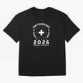 World Cup 2026 Switzerland Football Fan Swiss Supporter T-Shirt_85614346 Classic T-Shirt Show Support during FIFA World Cup 2026 USA Canada Mexico Built around Cristiano Ronaldo, Haaland and CR7, England and Germany Energy, Football Passion,
