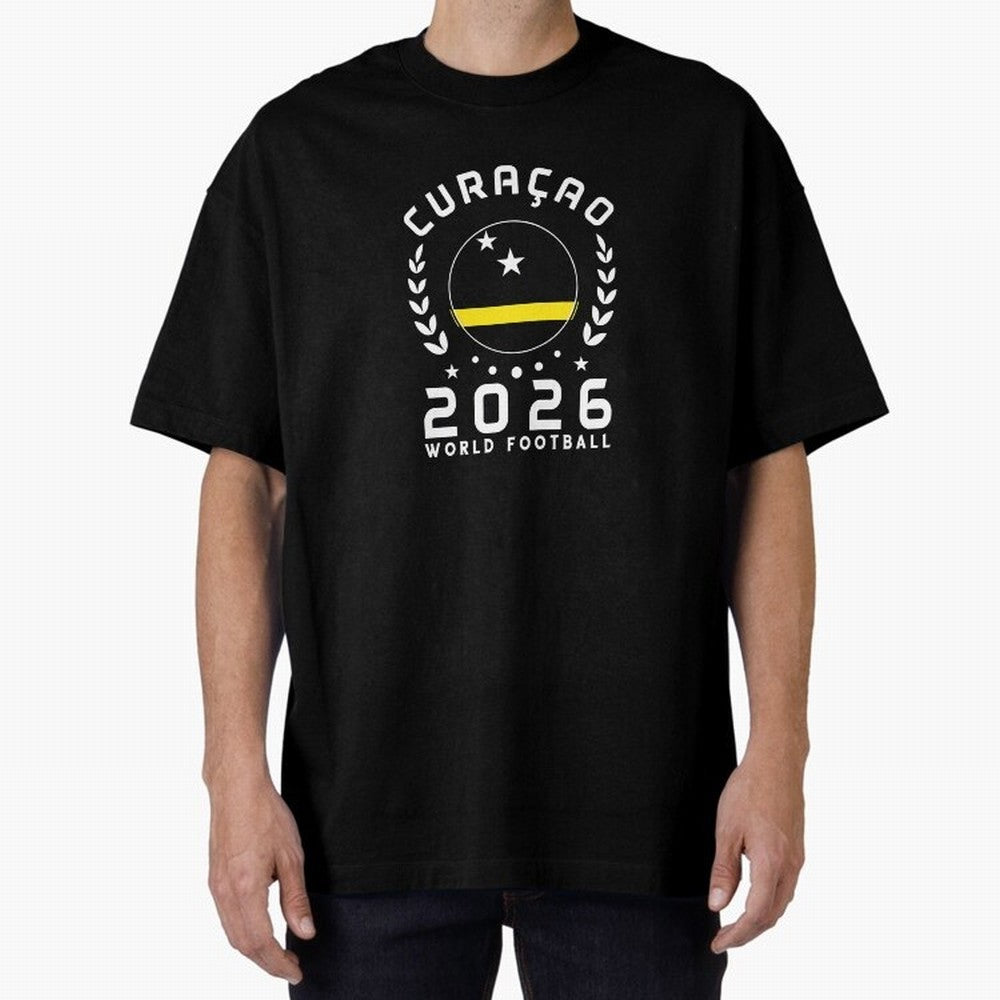 World Cup 2026 Curacao Football Fan Curacaoan Supporter T-Shirt_85310550 Classic T-Shirt Bring Match Day Fire to FIFA World Cup 2026 Group Stage Spirit, Highlighting Brazil, Portugal and Argentina, Cristiano Ronaldo, Haaland and CR7, Champion