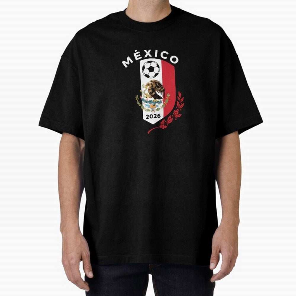 Mexico Emblem World Cup Soccer 2026 Football Crew T-Shirt_83050167 Classic T-Shirt Make Game Day About the FIFA World Cup 2026 Journey through Cristiano Ronaldo, Haaland and CR7 Highlights, England, France and Netherlands Pride, Champion Mindset,