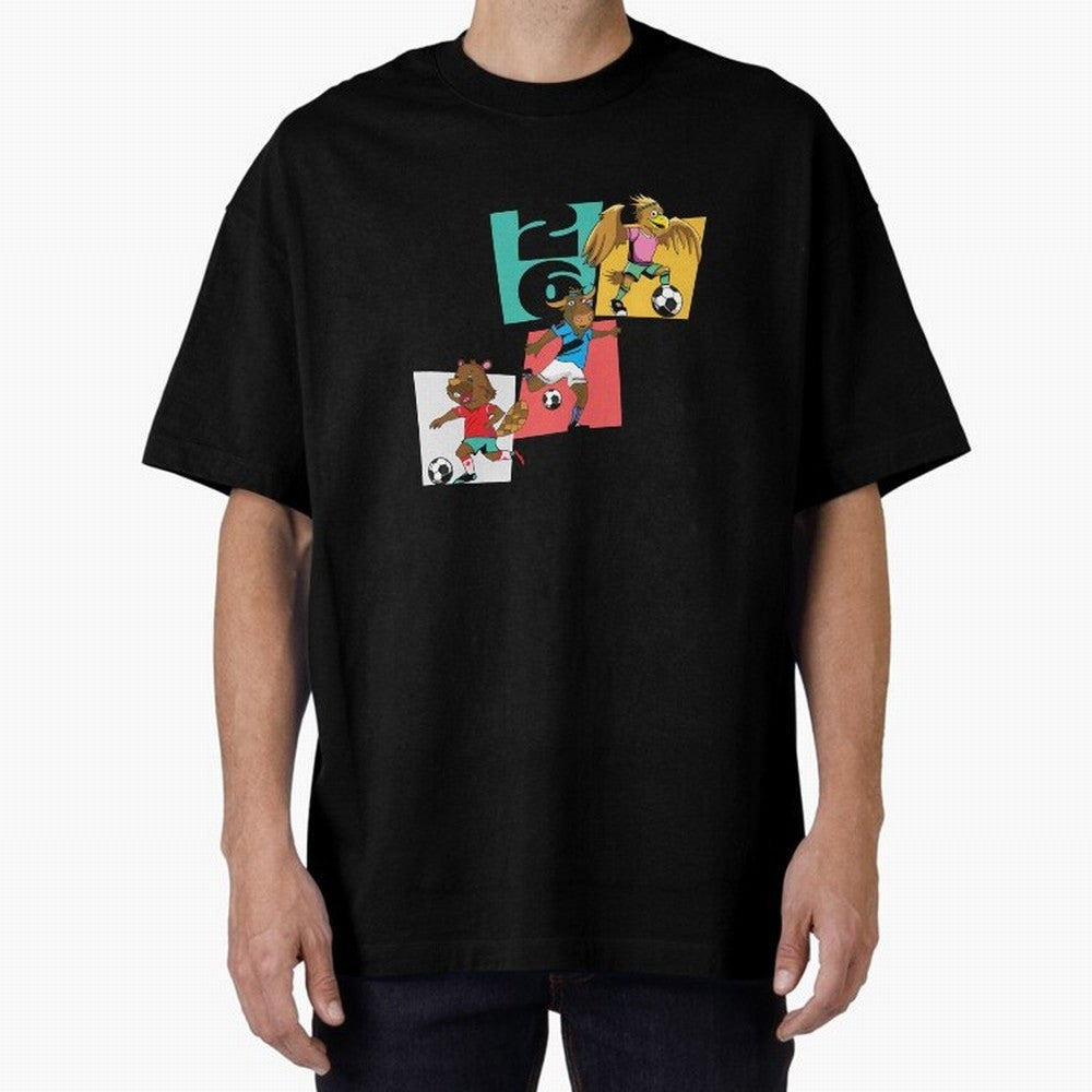 North America Mascots 2 T-Shirt_83568192 Classic T-Shirt Discover FIFA World Cup 2026 USA Canada Mexico Spirit, Featuring Germany, Messi and Cristiano Ronaldo, Stadium Chants, National Pride, Trophy Dreams and Unforgettable Football Memories;