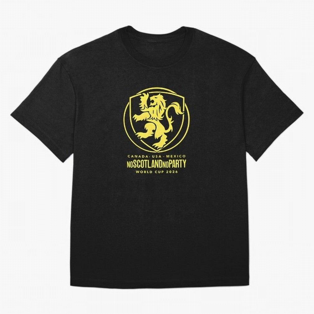 Scotland World Cup 2026 No Scotland No Party T-Shirt_83987455 Classic T-Shirt Back Your Heroes with FIFA World Cup 2026 USA Canada Mexico for Fans of Neymar and France, Bringing Tournament Hype, Historic Matchups, Family Viewing Parties and Global