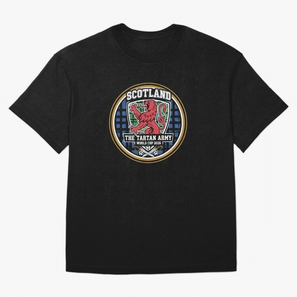 Scotland World Cup 2026 - Tartan Army Football Fan, USA Mexico Canada T-Shirt_84153647 Classic T-Shirt Showcase Match Day Hype around FIFA World Cup 2026 USA Canada Mexico, Messi and Cristiano Ronaldo, Argentina, France and Brazil, Supporter Pride,