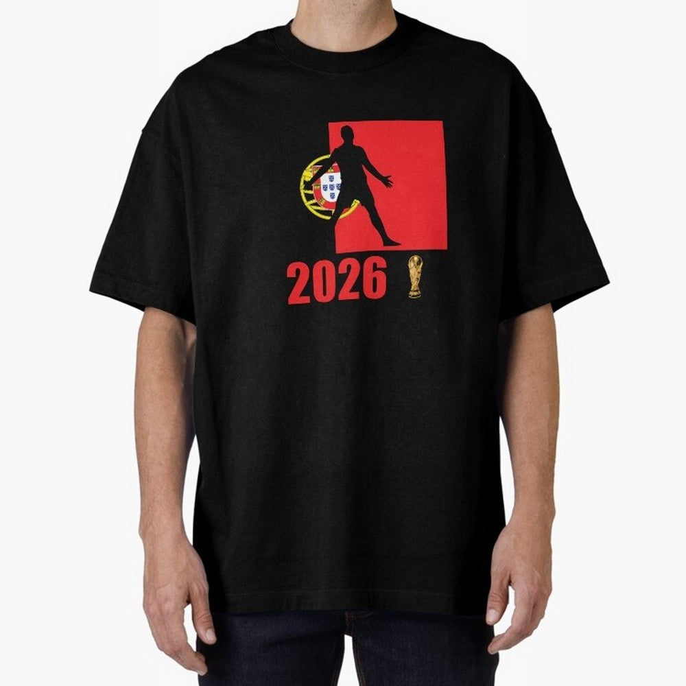 Portugal World Cup 2026 T-Shirt_84815867 Classic T-Shirt Celebrate Fan Culture around Global Football Passion for FIFA World Cup 2026 USA Canada Mexico, Connected to Cristiano Ronaldo, Portugal, Spain and Germany, Game Day Rituals, Football