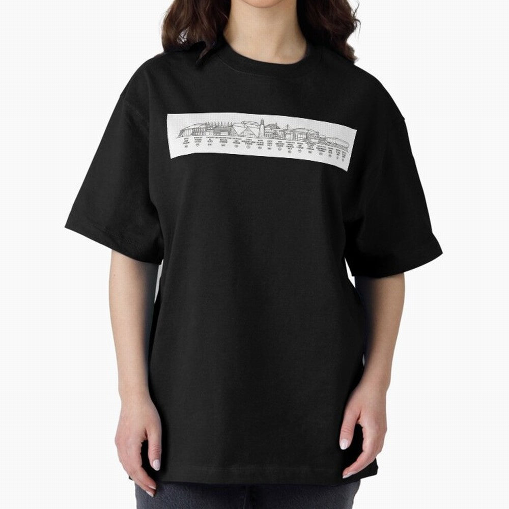 World Cup 2026 Stadium Skyline Classic T-Shirt Celebrate Rivalries and Pride in FIFA World Cup 2026 for Fans of Cristiano Ronaldo and England, France and Netherlands, Bringing Championship Spirit, Famous Goals, Roaring Crowds and International