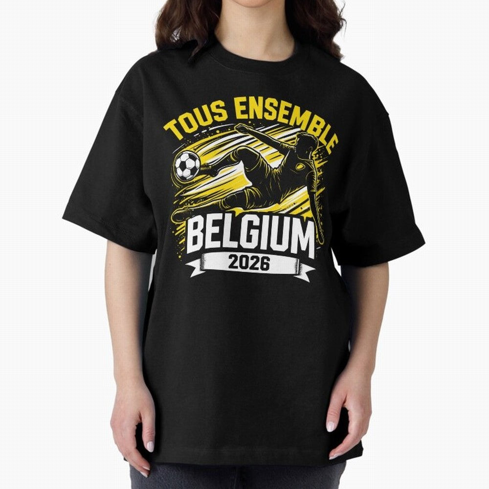 Belgium Fan Art World Cup 2026 Classic T-Shirt Relive Legendary Nights from FIFA World Cup 2026 USA Canada Mexico Spirit, Connected to Netherlands, Mbappe and Neymar, Goal Celebration Energy, Supporter Heritage, Football Icons and Worldwide
