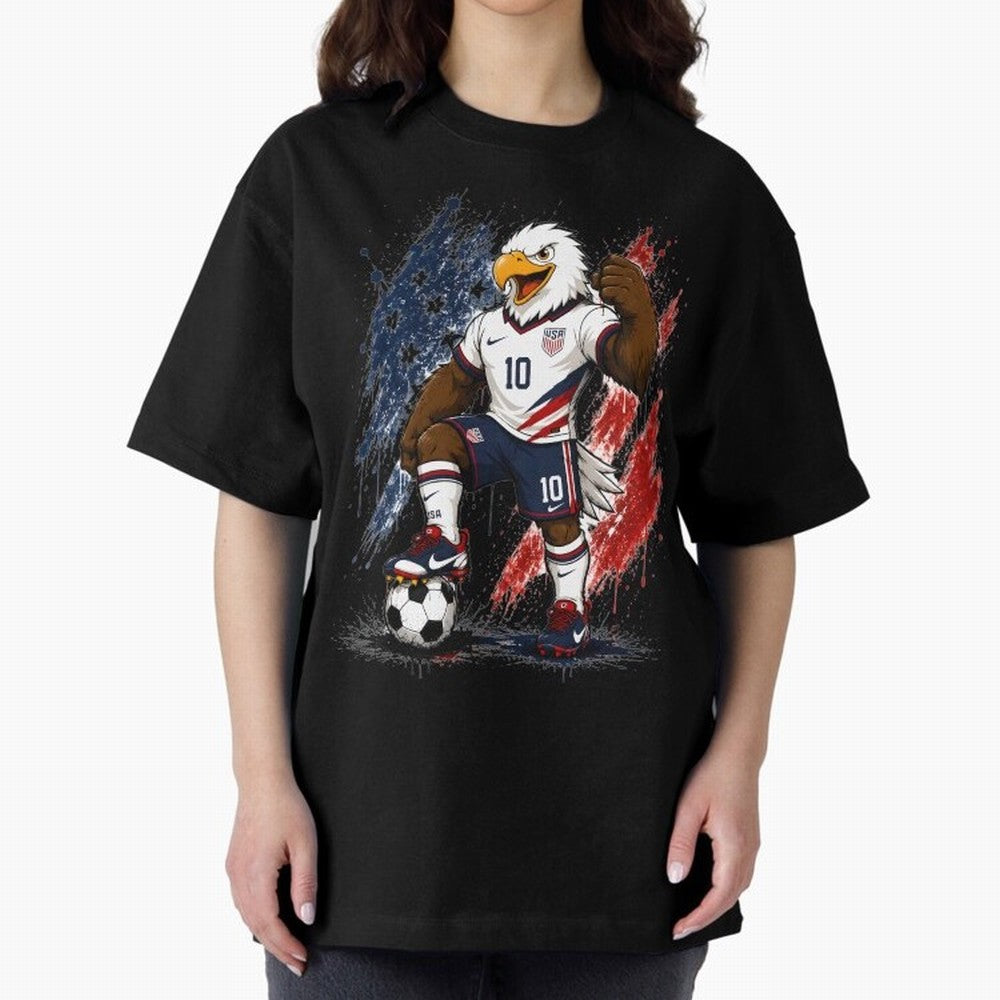 USA World Cup Classic T-Shirt Follow the Road to Match Day Hype around FIFA World Cup 2026, Cristiano Ronaldo, Germany, Fan Favorite Moments, National Team Passion, Big Match Drama and Soccer History; Perfect for Fans, Collectors, Family