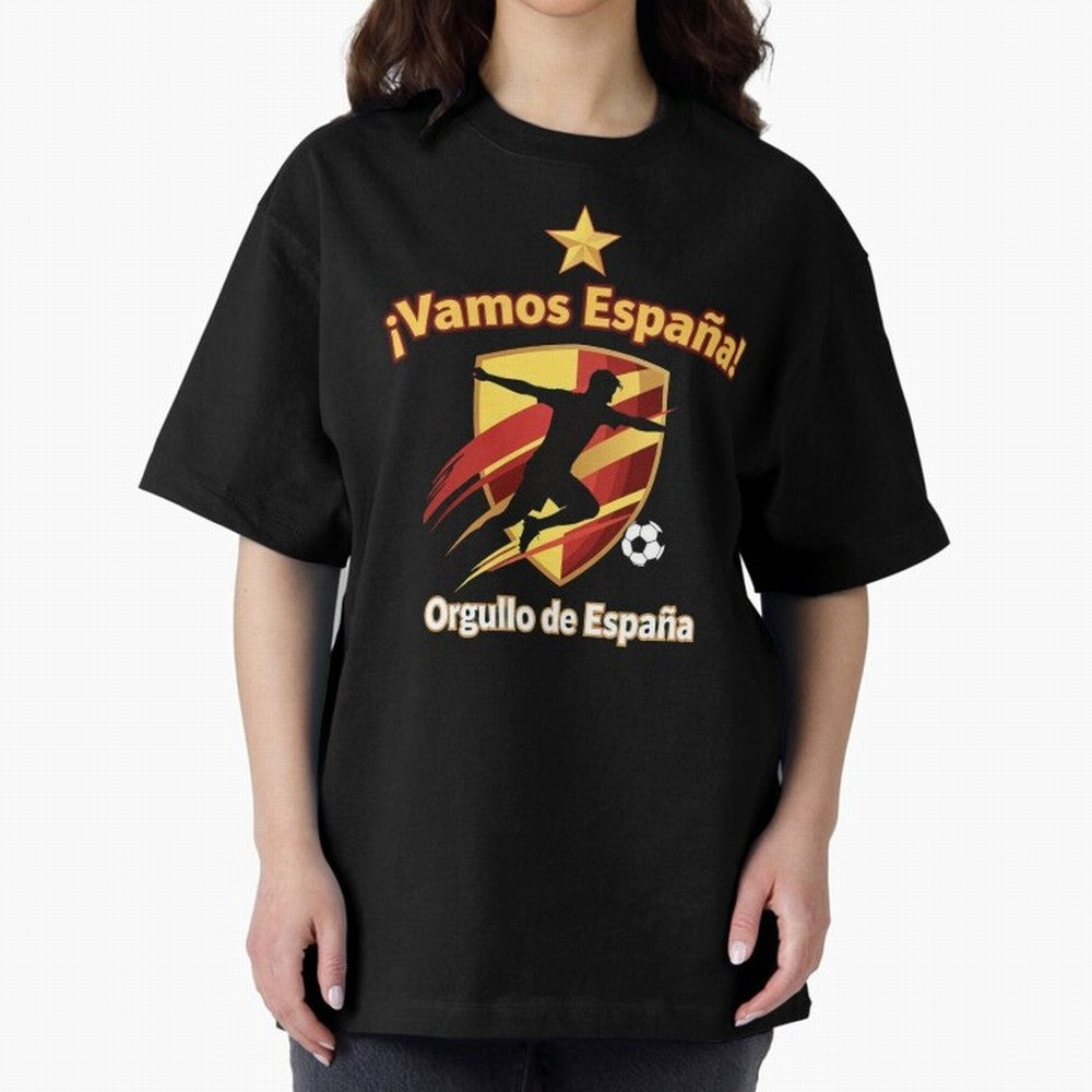 Spain World Cup 2026 Fan Art Classic T-Shirt Follow Global Football Passion for FIFA World Cup 2026 Group Stage, Celebrating Cristiano Ronaldo, Haaland and CR7, Argentina, France and Brazil, Classic Soccer Heritage, Championship Pressure, Fan