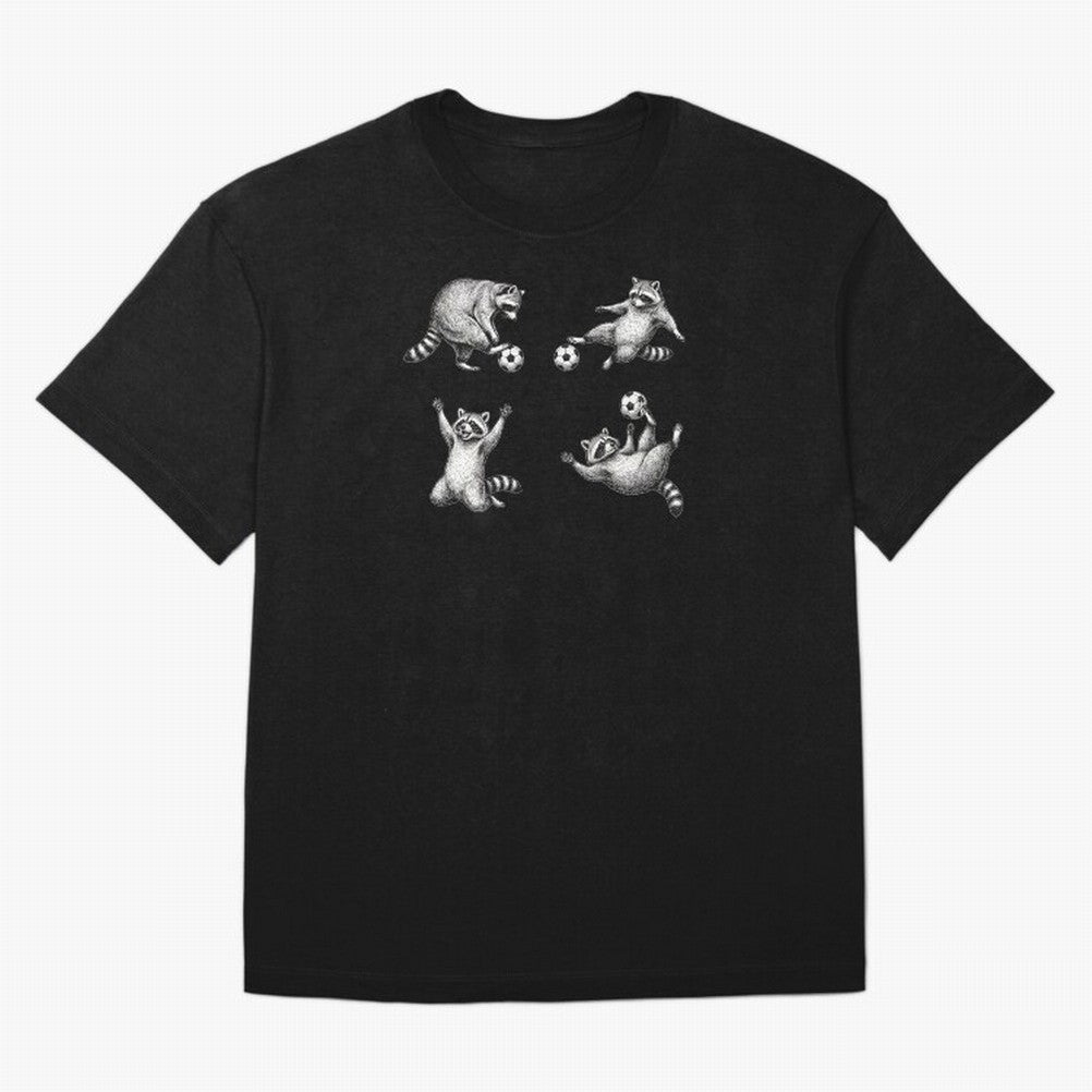 Funny Raccoon Soccer World Cup 2026 Games Classic T-Shirt Show Fan Pride Across Match Day Hype around FIFA World Cup 2026, Neymar, England, France and Netherlands, Champion Mindset, Group Stage Buzz, Knockout Tension and Passionate Fan Culture;
