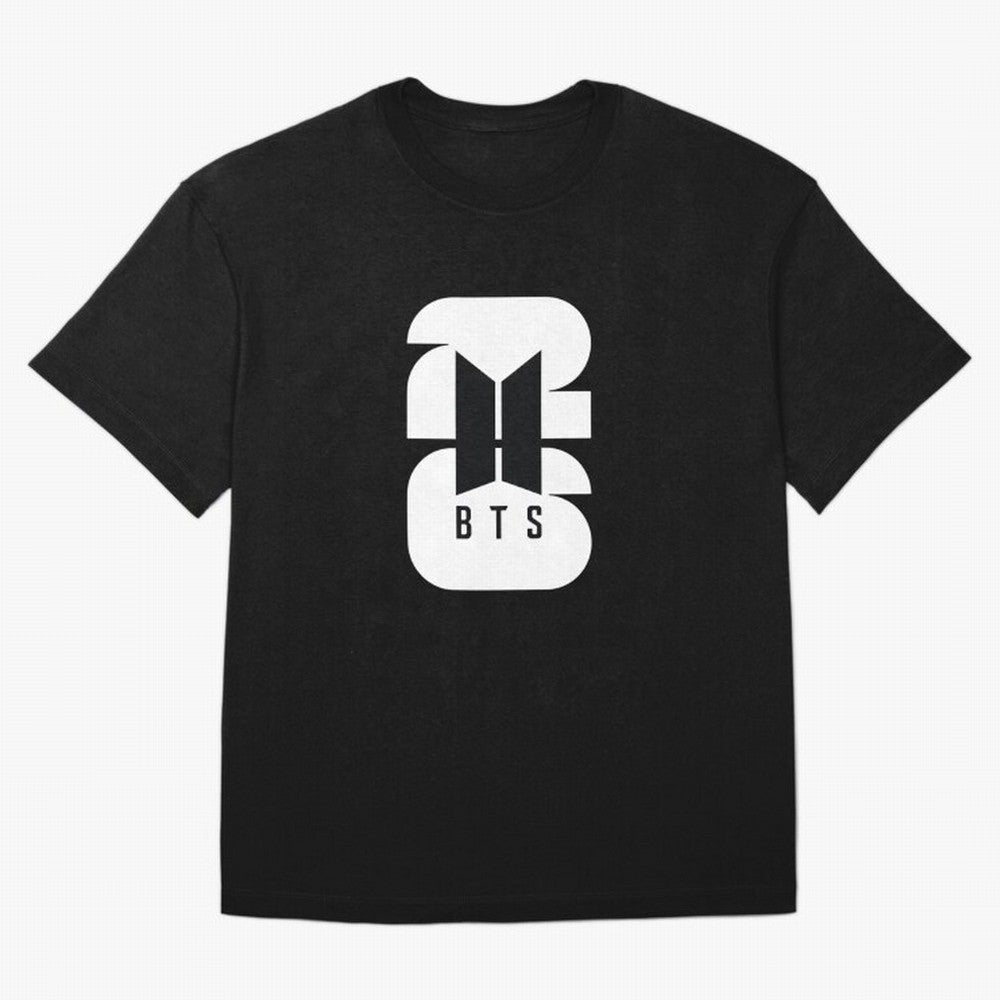 BTS and World Cup Logo - Classic Black and White Edition Classic T-Shirt Follow the Road to Global Football Passion for FIFA World Cup 2026 USA Canada Mexico, Built around CR7 and Messi, Brazil, Retro Football Energy, Iconic Rivalries, Trophy Chase