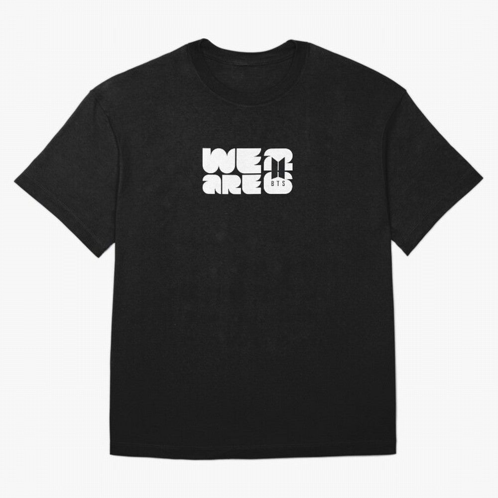 BTS We Are - Minimalist Logo Aesthetic Classic T-Shirt Stand Proud for FIFA World Cup 2026 Group Stage Driven by Mbappe and Neymar, Brazil, Portugal and Argentina Energy, Worldwide Fan Energy, Dramatic Goals, Stadium Lights and Championship