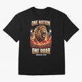 Morocco Football Fan - One Roar One Nation Classic T-Shirt Feel the Trophy Chase of Match Day Hype around FIFA World Cup 2026 USA Canada Mexico, Messi, Neymar and Mbappe, Argentina, France and Brazil, Football Passion, Legendary Performances,